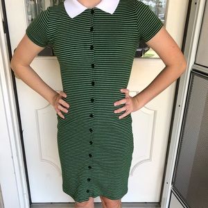 Youth’s light summer dress, button-up front.